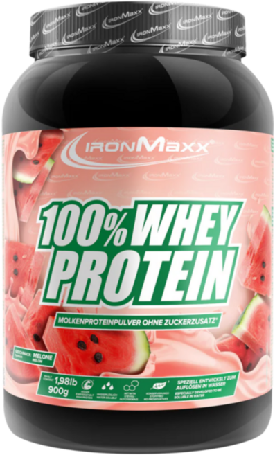 독일 프리미엄 단백질 아이언맥스 100% 웨이프로틴 900g 멜론, 1개