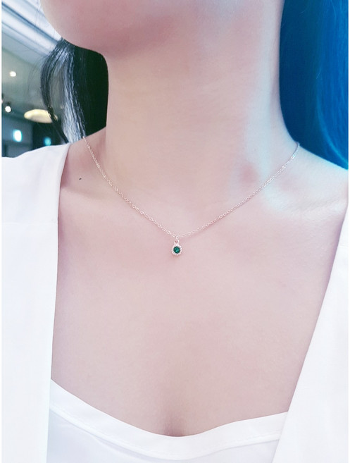 신상)탄생석 목걸이(BN) 의미있는선물 우정목걸이