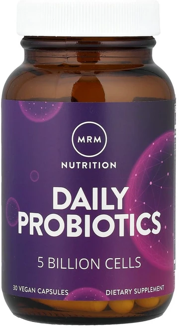 MRM Nutrition 데일리 프로바이오틱 50억 생균 베지 캡슐 30정, 1개 - 쿠팡