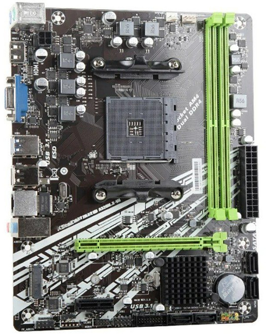 A320M.2-VH MAXSUN M-ATX A320 DDR4 MS-Challenger 서포트 3세대 데스크탑 컴퓨터 마더 보드