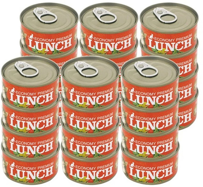 이코너미 런치 고양이캔, 80g, 24개, 게살