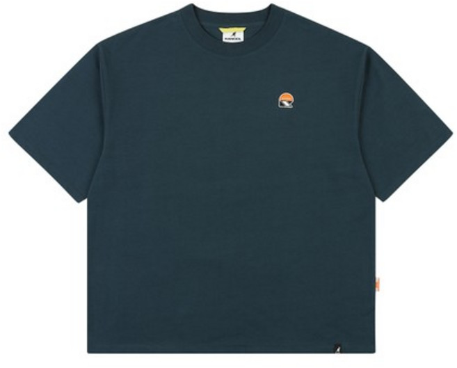 CRS 백 로고 티셔츠 9021 그린