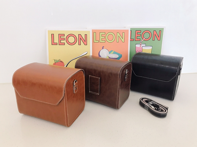 캐논 소니 니콘 후지 라이카 DSLR 미러리스 필름 카메라 가죽파우치 가방 L, 커피, 1개