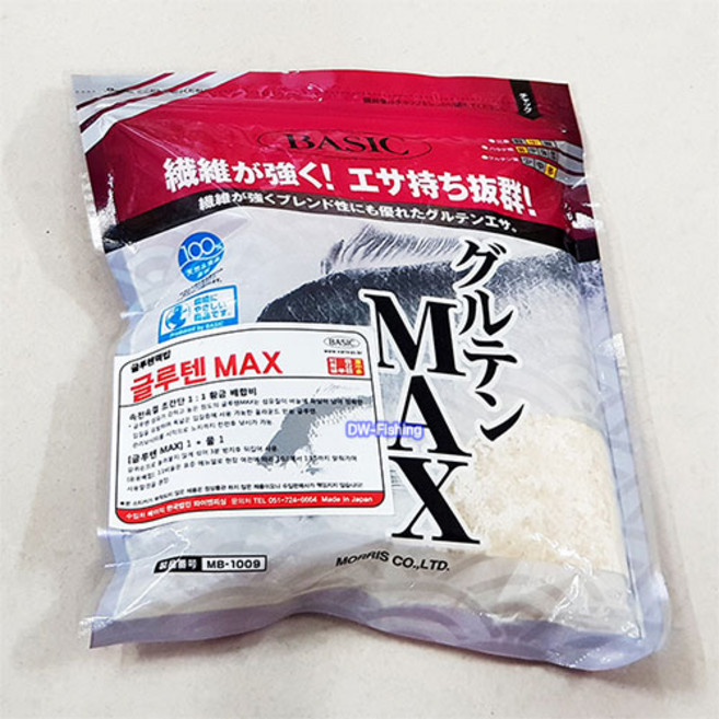 베이직 떡밥 글루텐 맥스 글루텐 MAX 250g, 1개