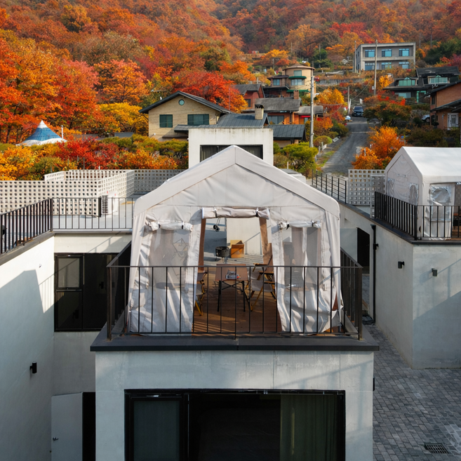 오드 몽골텐트 캐노피 옥스포드 대형천막 캠핑 장박 테라스 창고 가제보, 천장형