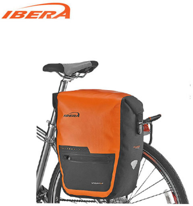 아이베라 2022방수 패니어백 IB-BA20 PakRak 한쪽 30L, 블랙, 1개