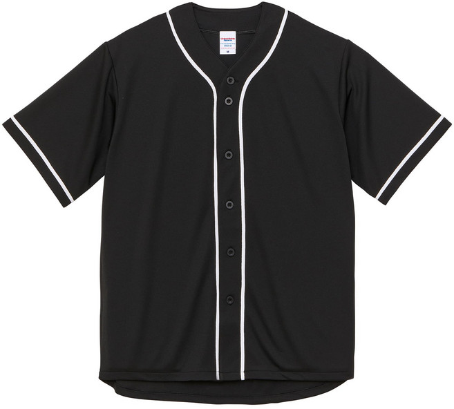 UnitedAthle日本抗UV機能吸濕排汗棒球衫4.1oz【UA5982】