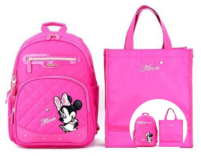 미니마우스 책가방 실내화주머니 세트 Y 초등생가방