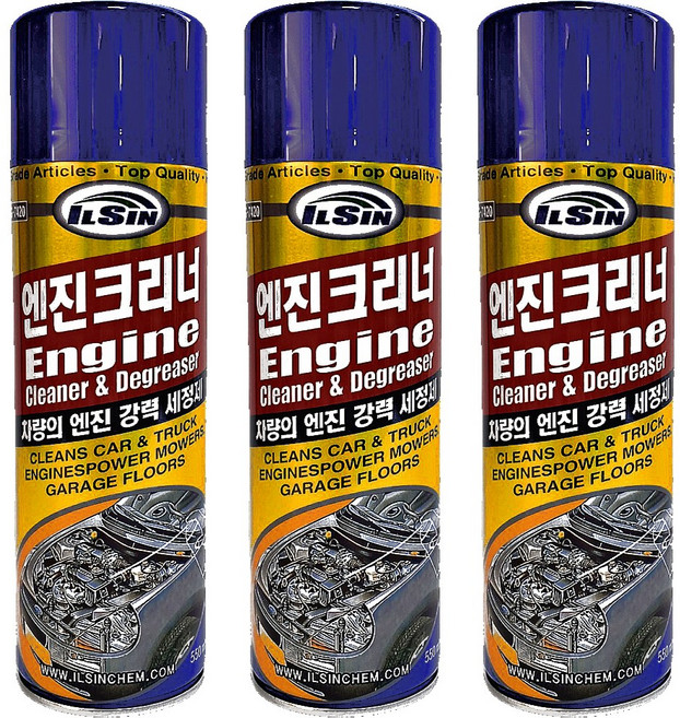 일신 엔진 크리너 청소 세정제 550ml IS-7420, 3개