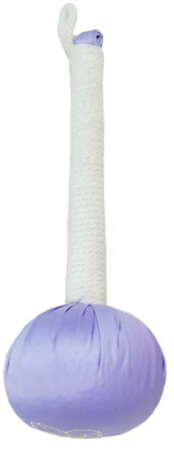 쑥 지압 마사지봉 전신 마사지 스틱 근육 이완 피로완화 휴대용 마사지기, 자주색, 1개