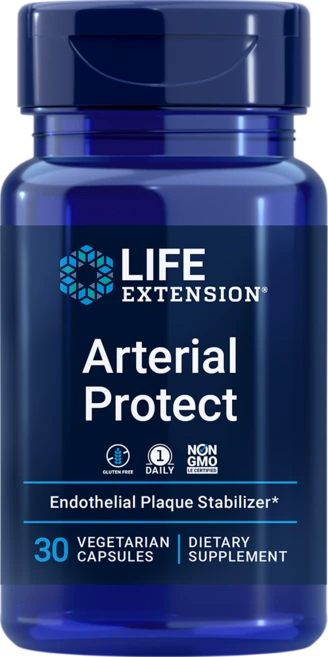 Life Extension 아터리얼 프로텍트 베지테리안 캡슐, 30정, 1개 - 쿠팡