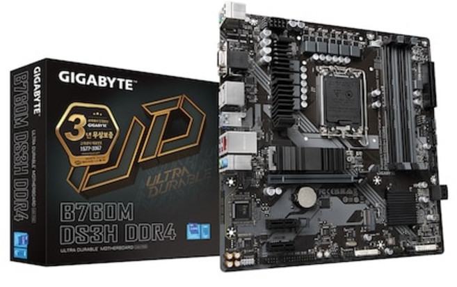 GIGABYTE GIGABYTE B760M DS3H D4 제이씨현