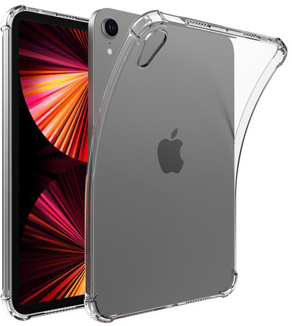아이패드 프로 2세대 10.5 에어 슬림 투명 젤리 케이스, 투명(클리어), 1개