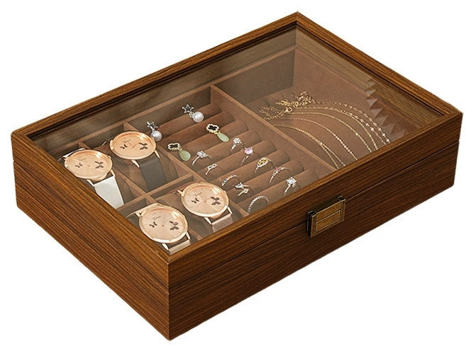 원목 쿠션 시계보관함 반지 목걸이 액세서리 수납 케이스