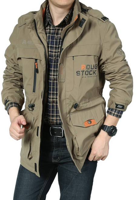 남성점퍼 남자 야상 자켓 봄 가을 밀리터리 사파리