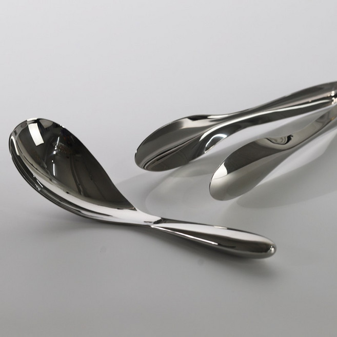 멀티 집게 스푼 세트 올스텐 304 다용도스푼 통스텐 서빙 샐러드 집게, 1개, [유광] 스푼 단품