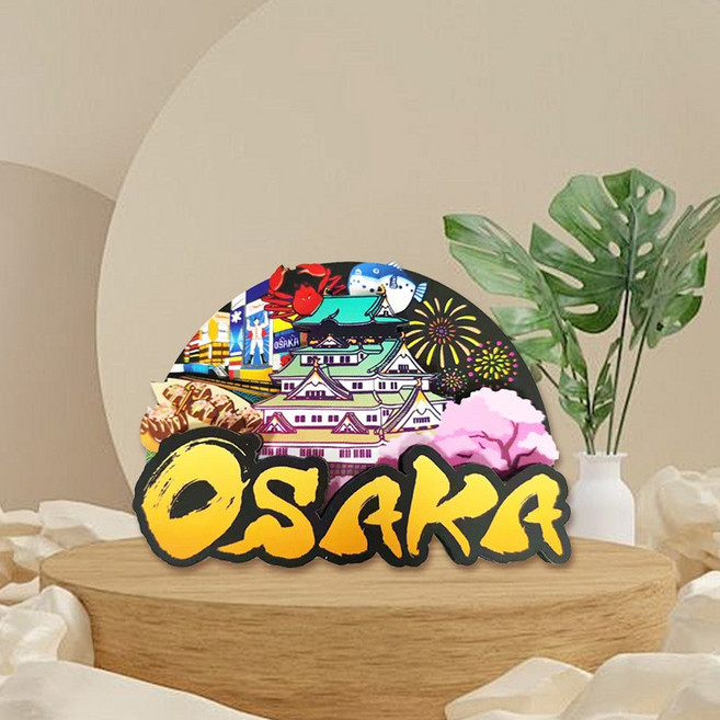 6위 - 미츠케 일본 여행 마그넷 냉장고 자석 후지산 홋카이도 시바, OSAKA