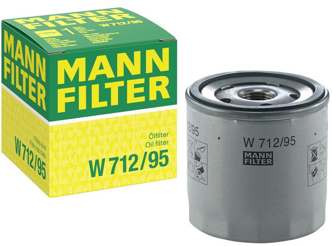 MANN FILTER 機油濾清器, 5個