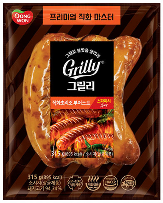동원 그릴리 초리조 부어스트 315g, 1개