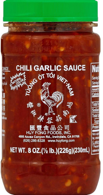Huy Fong 칠리 갈릭 소스, 1개, 230g