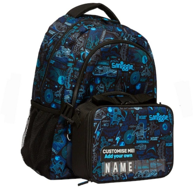 스미글 [사은품 증정]Bright Side 네이비 학생용 백팩+핸디형 보조가방