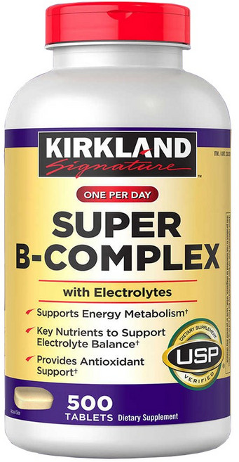 커클랜드 비타민 슈퍼 B 비 컴플렉스 500정, 1개