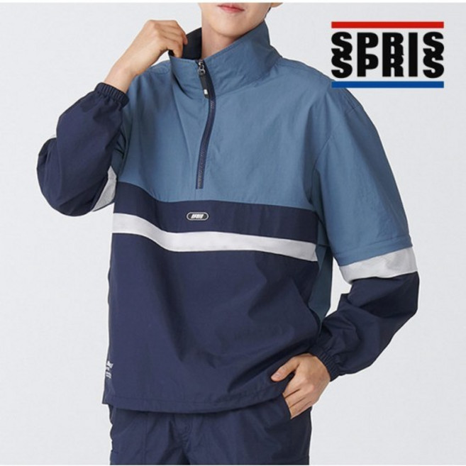스프리스 쿨링 트레이닝 바람막이 아노락 점퍼