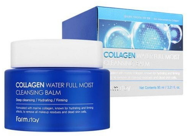 팜스테이 콜라겐 워터 풀 모이스트 클렌징 밤 95ml, 1개