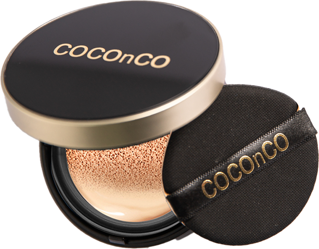 [쿠팡특가] 코코앤코 래디언스 에센스 비비쿠션+리필 모공커버 윤광피부 미백 주름개선 자외선차단 승무원쿠션, 본품, 15g, 1개