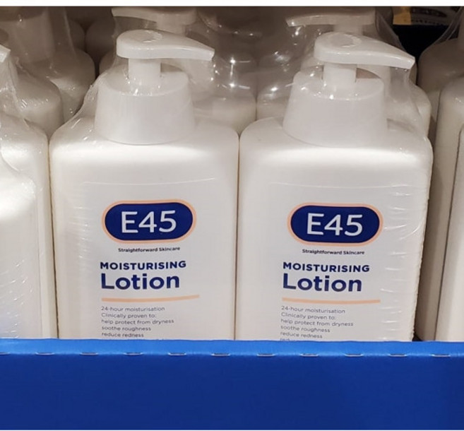 E45 舒緩濕疹乳霜 24H保濕 敏感肌適用, 1個, Lotion 潤膚乳液-500ml