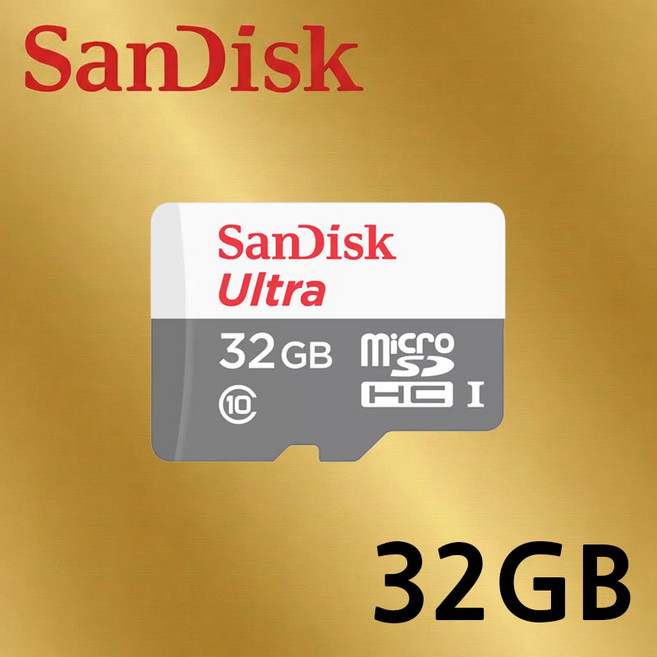 샌디스크 울트라 마이크로SD SDSQUNS-128G, 32GB, 1개