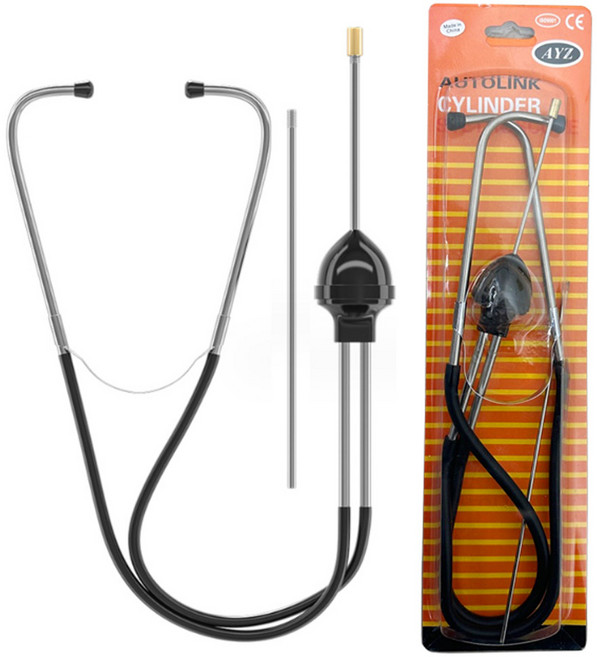자동차청진기 금속청진기 산업용청진기 소리점검 차량점검 엔진 소음 측정, 1개