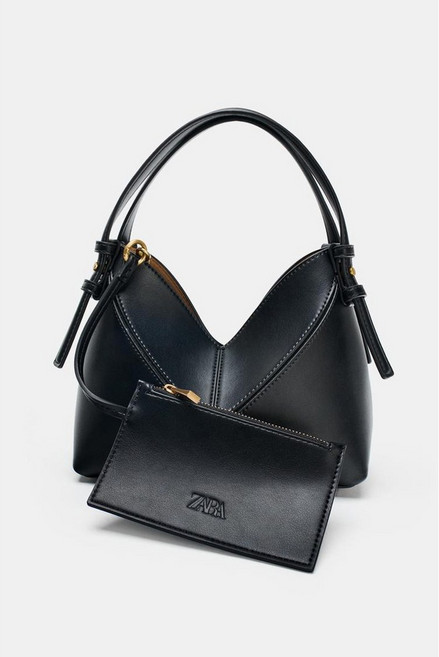 딥파워 자라 여성 가방 미니 토트백 블랙