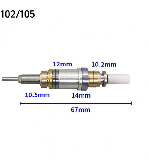 마라톤 핸드 피스 전기 매니큐어 기계 네일 드릴 밀링 커터 모터 스핀들 키트, 1개, 색상: 5. 102 105