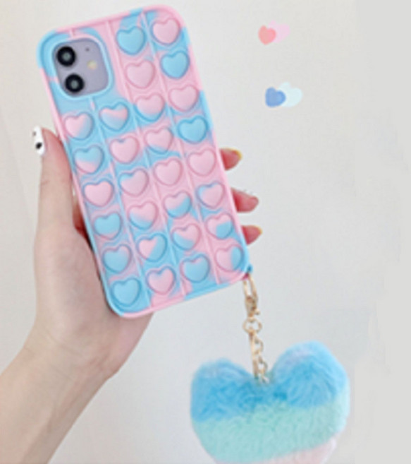 갤럭시A10E A31 A21 A51 A71 A20 A30 A50 A11 A12 하트 푸쉬팝 팝잇 톡톡케이스