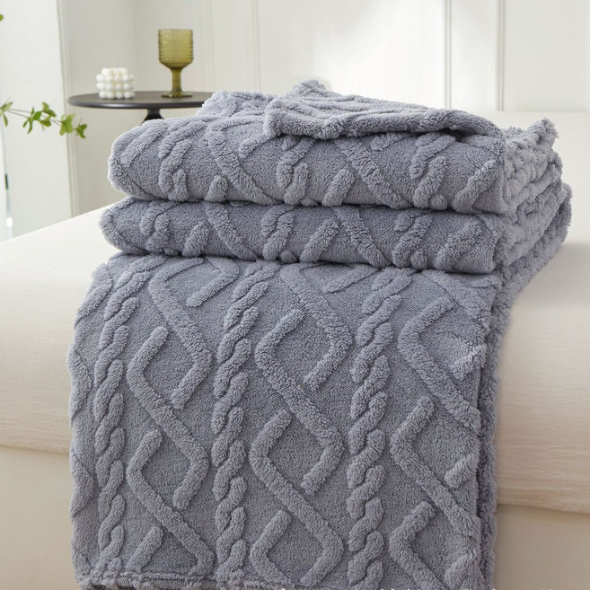 조이누리 피부자극없는 담요 따뜻 사계절 다용도 거실 무릎 차박 캠핑 여행 이불 블랭킷 대형 특대