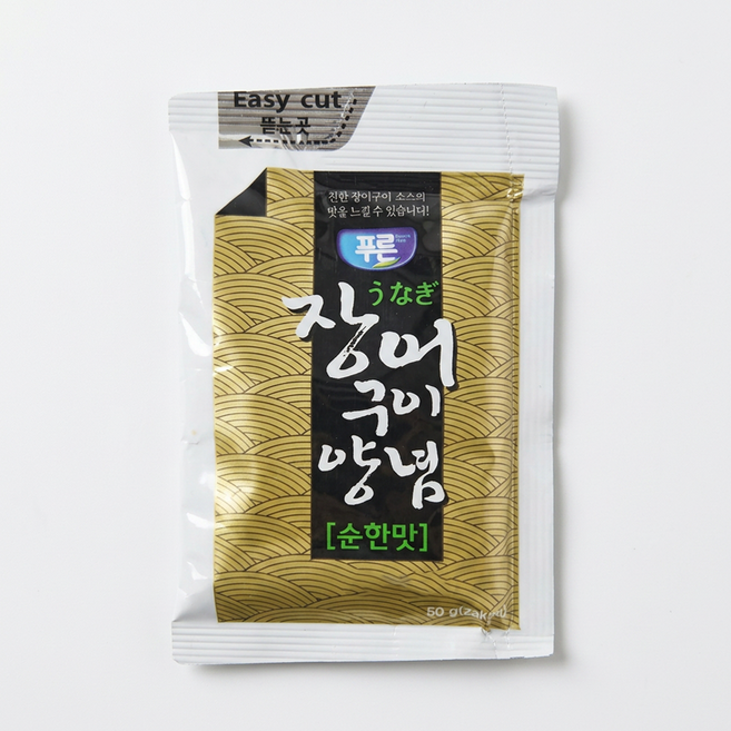 푸른식품 장어구이 순한맛 소스, 50g, 10개