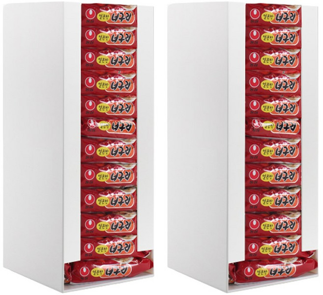 구디푸디 라면 정리함 다용도 수납 보관함 2개