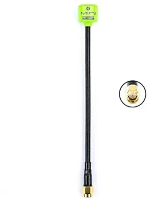 송신기 리시버 FPV 레이싱 드론용 Lollipop 4 5.8G 미니 RHCP 2.8dbi SMA / MMCX UFL 고이득 안테나, 14 long SMA Green
