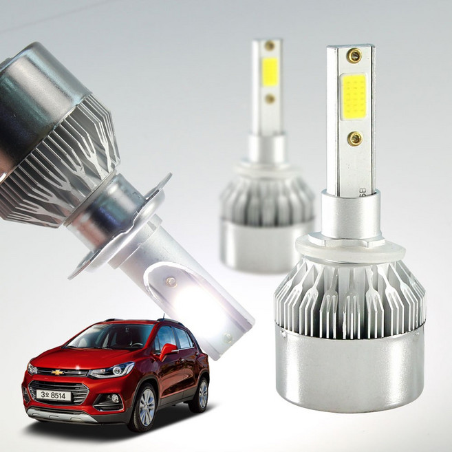 트렉스 파워 알루미늄 LED 안개등, 9006 2개 1세트, 1세트