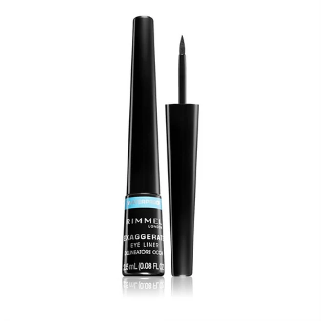 RIMMEL 림멜 워터프루프 리퀴드 아이라이너 아이 뗑뜨 003 글로시 블랙 2.5ml 3팩 - 쿠팡