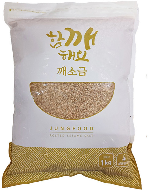 함께해요 깨소금 1kg, 1개