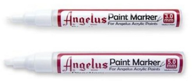 마커펜 단품 3mm 5mm 페인트 전용 엔젤러스 마커펜/ 슈케어, 3mm 단품, 1개