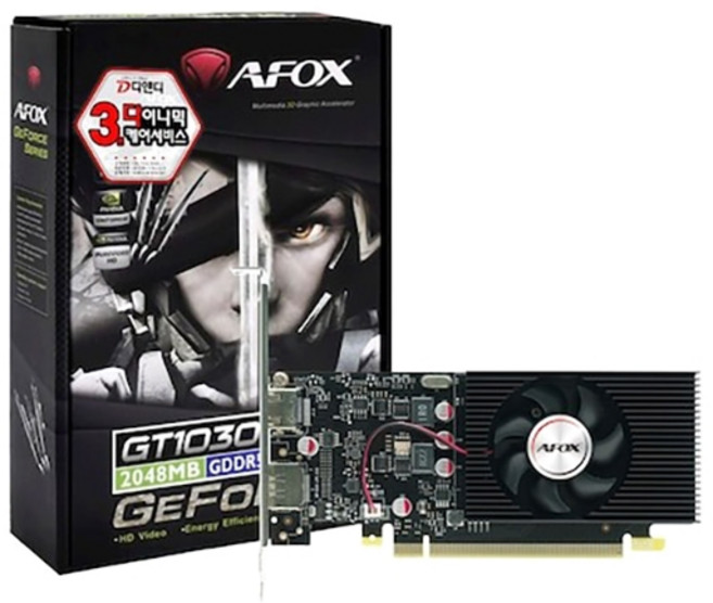 AFOX AFOX 지포스 GT1030 L5 D5 2GB LP 디앤디컴