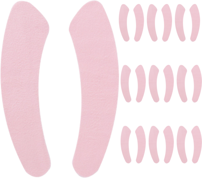 멜팅마켓 붙이는 극세사 변기시트, 핑크, 10세트