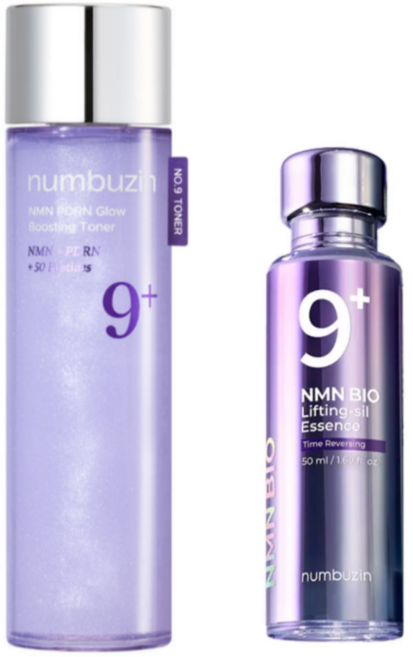 넘버즈인 9번 NMN BIO 리프팅 2종 세트(원액 에센스 + 풀페이스팩), 1개