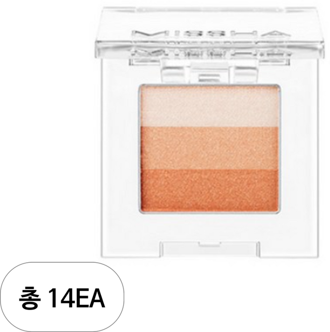 미샤 트리플 섀도우 2g, 8호 오렌지 퍼레이드, 14개