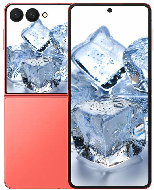 삼성전자 갤럭시 Z 플립 7, 512GB, 코랄 레드