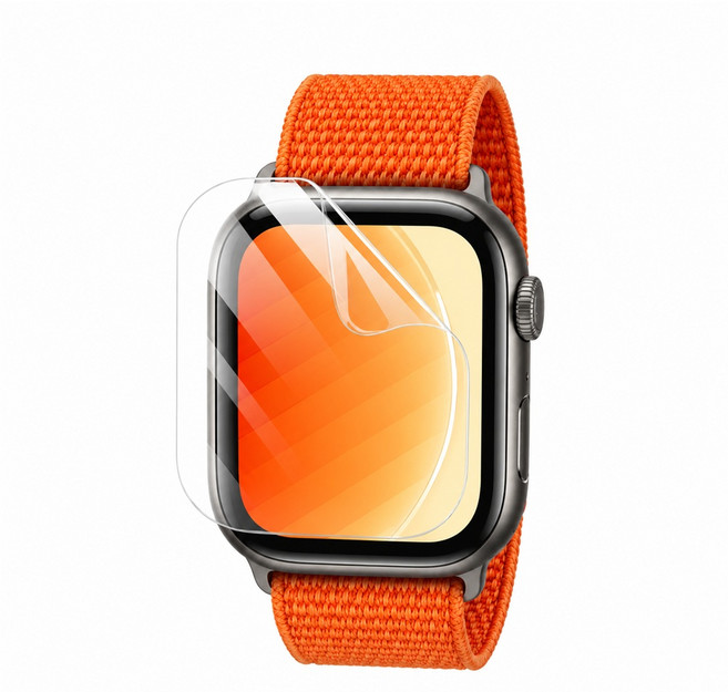 華為手錶 Huawei Watch Fit 5 Pro 水凝膜 保護貼 全透明 超薄TPU高清防刮, 透 明, 1個