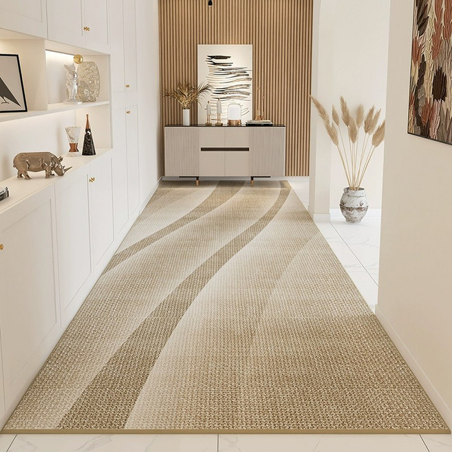 시스슈 모던 심플 복도 카펫 미끄럼 방지 빨 수 롱카페트